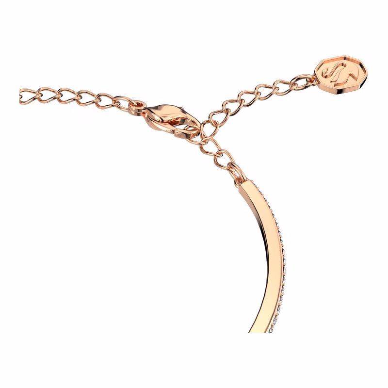 Millenia-Armband, åTtkantig Swarovski-Zirkonia, Rosa, RoséGuldpläTerad