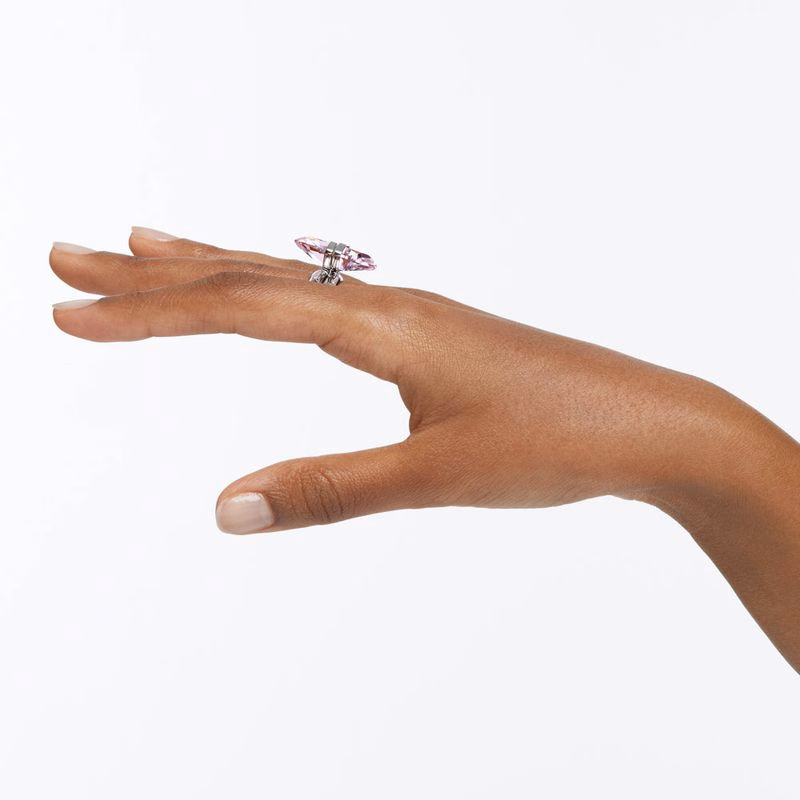 Lucent Ring, Magnetisk, Rosa, RodiumpläTerad