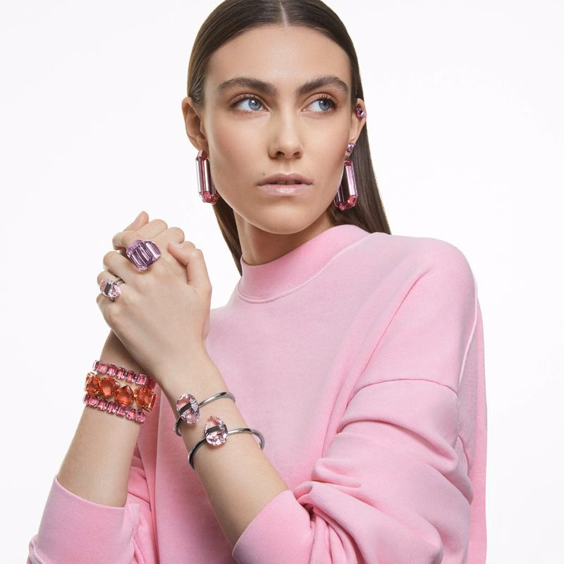 Lucent Ring, Magnetisk, Rosa, RodiumpläTerad
