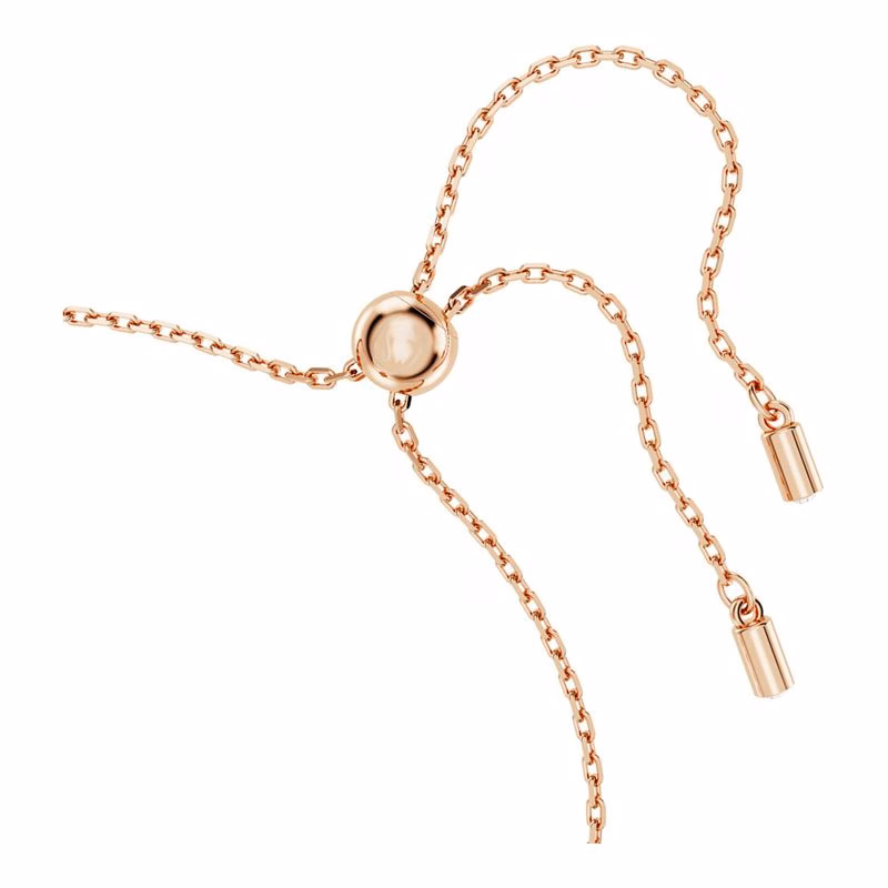 Idyllia Armband, KlöVer, Vit, RoséGuldpläTering