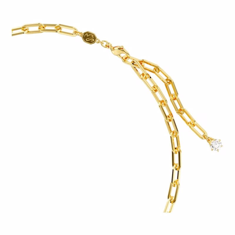 Constella Halsband, Vitt, GuldfäRgat öVerläGg
