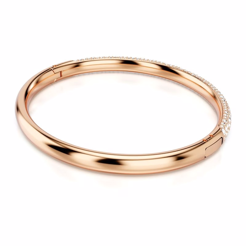 Meteora-Armband, SnöPavé, Vit, RoséGuldpläTerad
