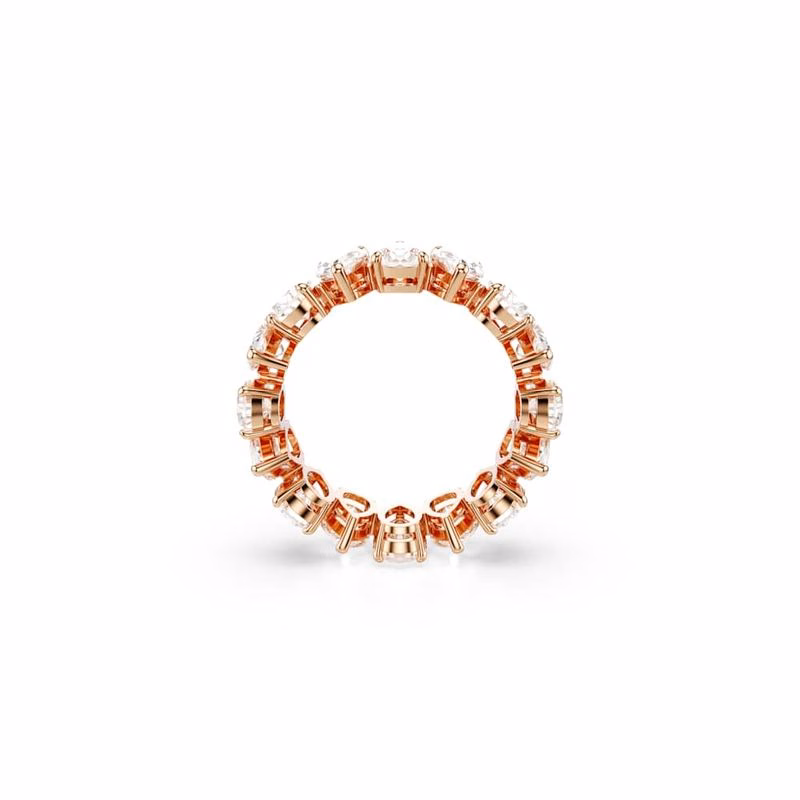 Matrix Vittore Ring, PäRonslipad, Vit, RoséGuldtonad Finish