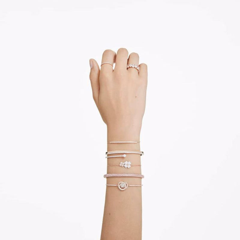 Matrix Vittore Ring, PäRonslipad, Vit, RoséGuldtonad Finish