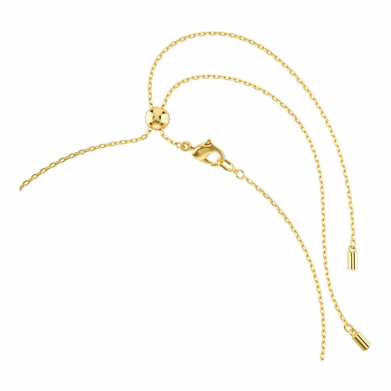 Symbolisk Halsband, MåNe, OäNdlighetssymbol, KlöVer, Onda öGat Och HäStsko, Blå, GuldpläTering