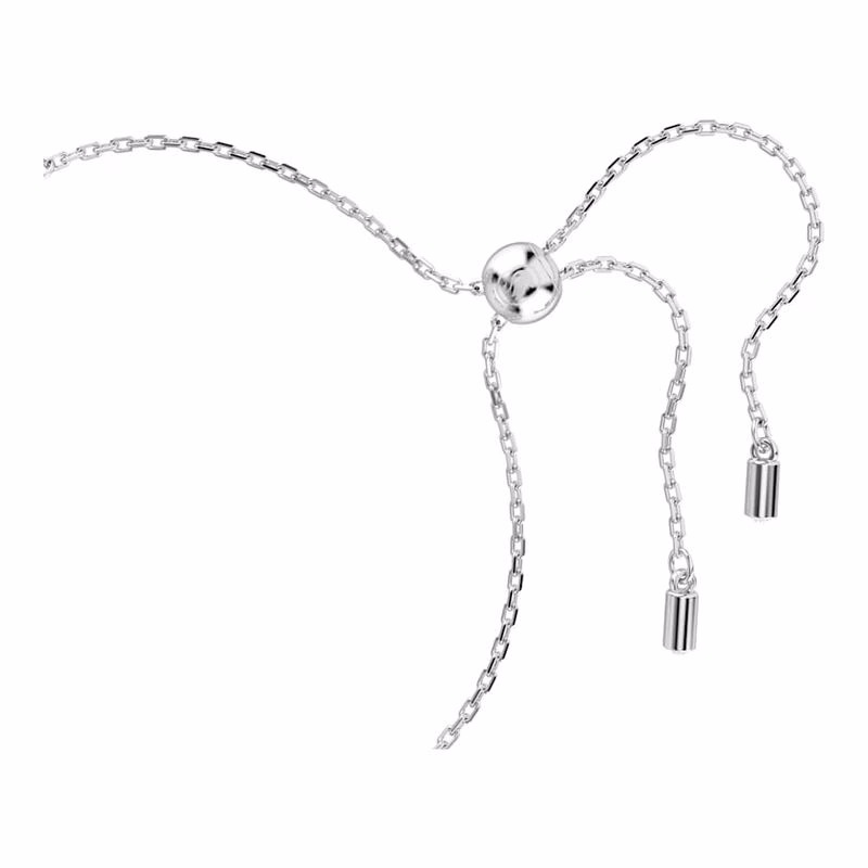 Constella Armband, KristallpäRla, Runda Slipningar, Vit, RodiumpläTerad