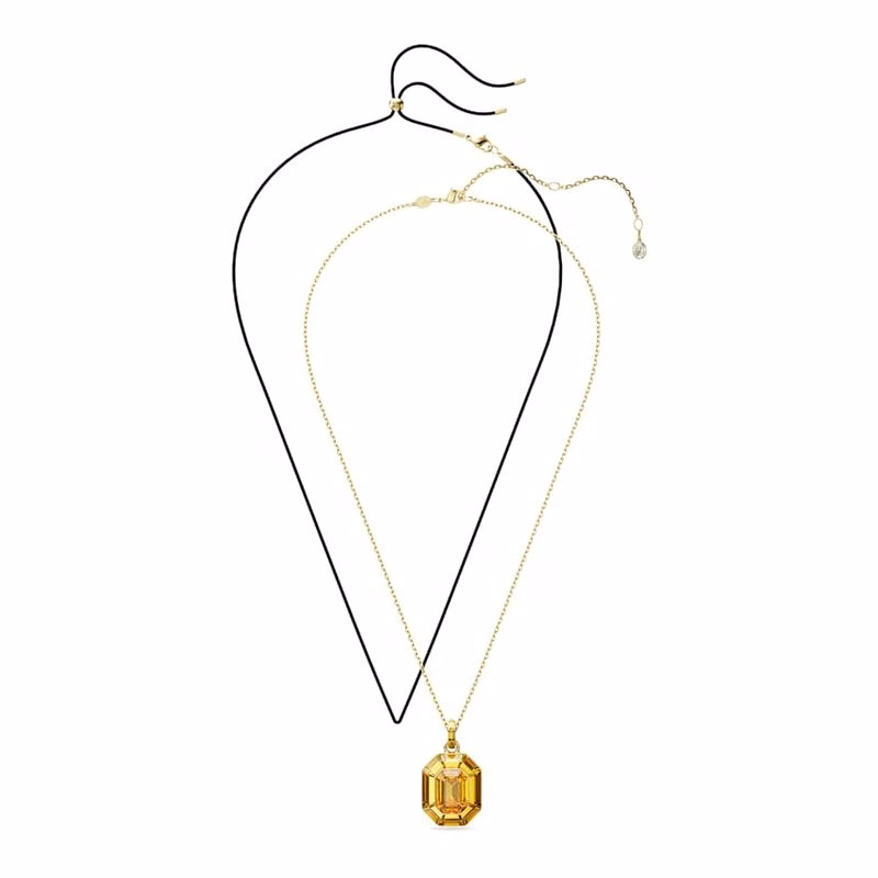 Lucent HäNge, åTtkantig Form, Gul, GuldpläTerad