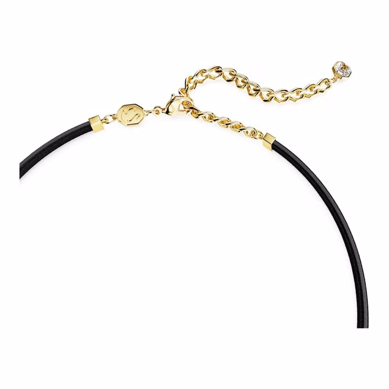 Millenia Tennis Choker, åTtkantig Slipning, Lila, GuldpläTerad