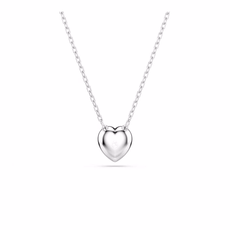 Ariana Grande X Swarovski-HäNge, Blandade Storlekar, HjäRta, Vit, RodiumpläTerad