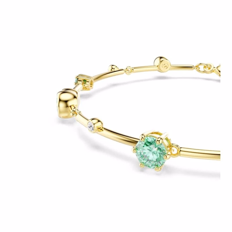 Constella Armband, Blandade Storlekar, GröNt, GuldpläTerat