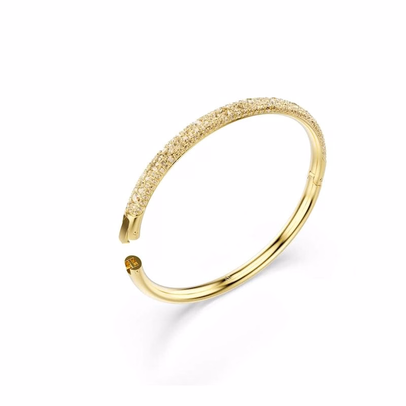 Sublima Armband, SnöPavé, Vit, GuldpläTerad