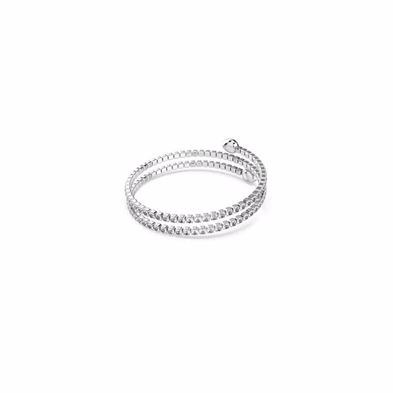 Vridbart Armband, PäRonskuret, Vit, Blandade Metallfinisher