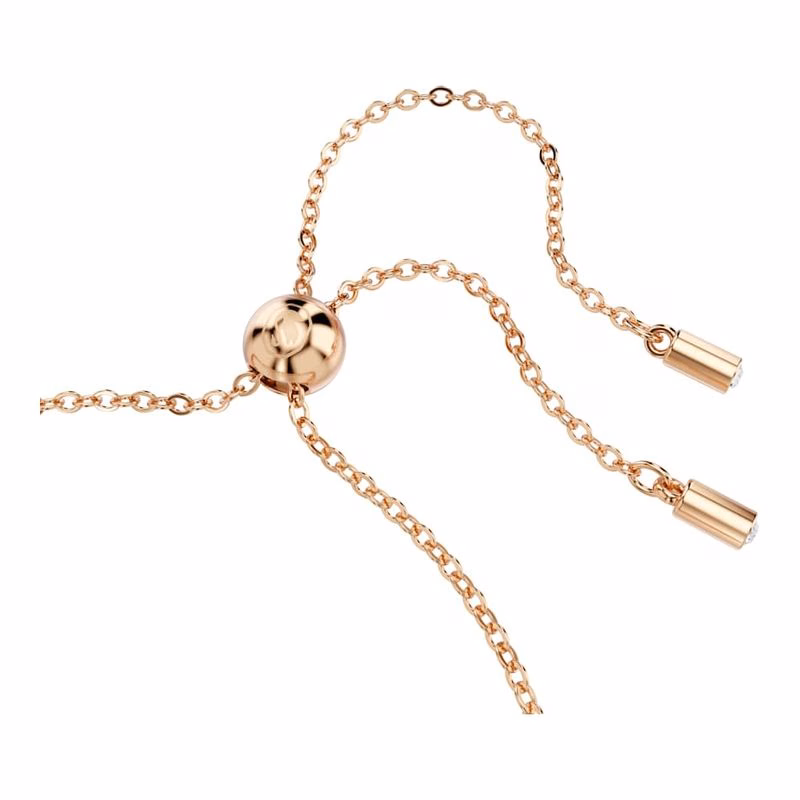 Matrix Tennisarmband, Blandade Storlekar, Vit, RoséGuldpläTerad