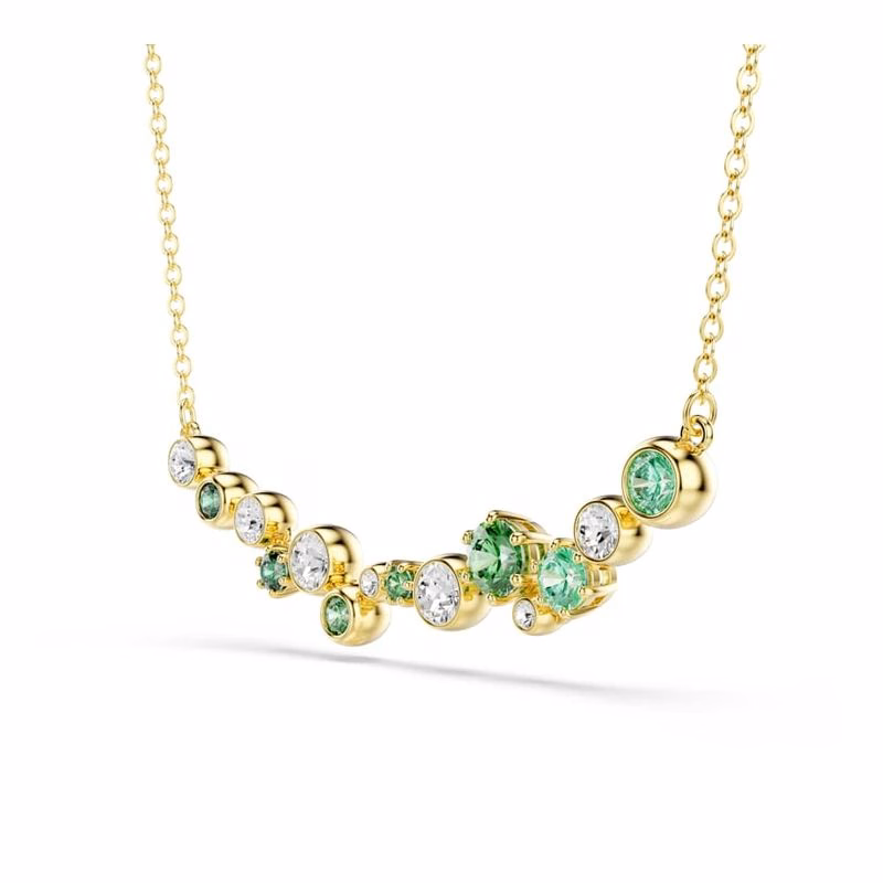 Constella Halsband, Blandade Storlekar, GröN, GuldpläTerad