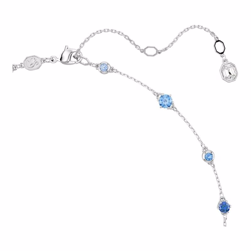 Constella Halsband, Blandade Storlekar, Blå, RodiumpläTerad