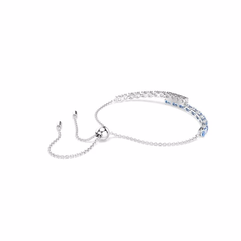 Matrixarmband, Blandade Storlekar, BlåTt, RodiumpläTerat