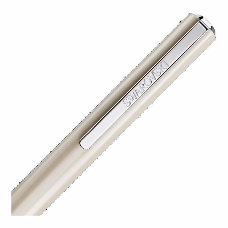 Crystal Shimmer Glide Kulspetspenna, Beige, Beige Lack, KrompläTerad