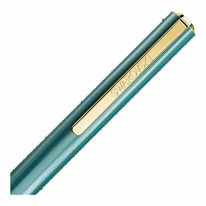 Crystal Shimmer Glide Kulspetspenna, GröN, GröN Lack, GuldpläTering
