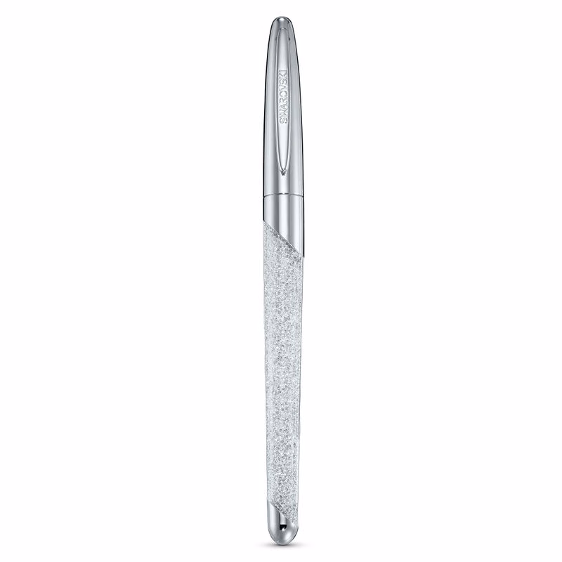 Crystalline Nova Rollerball-Penna, Vit, Krom