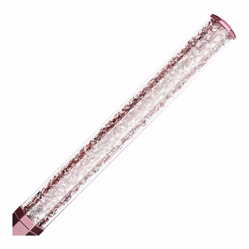 Kristallin Kulspetspenna, åTtkantig Form, Rosa, Rosa Lack