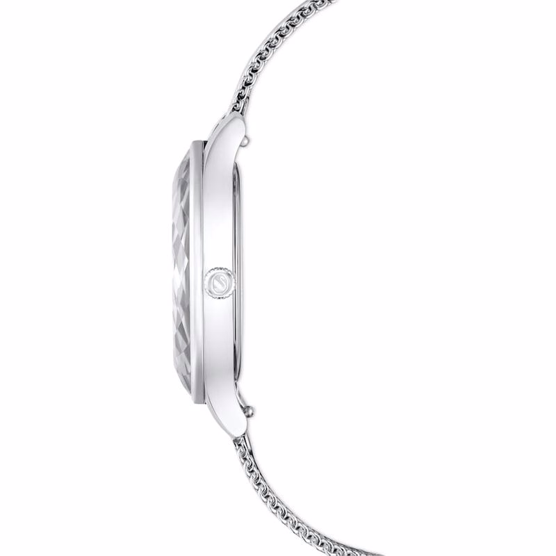 Octea Nova-Klocka, Tillverkad I Schweiz, Metallarmband, SilverfäRgad, Rostfritt StåL