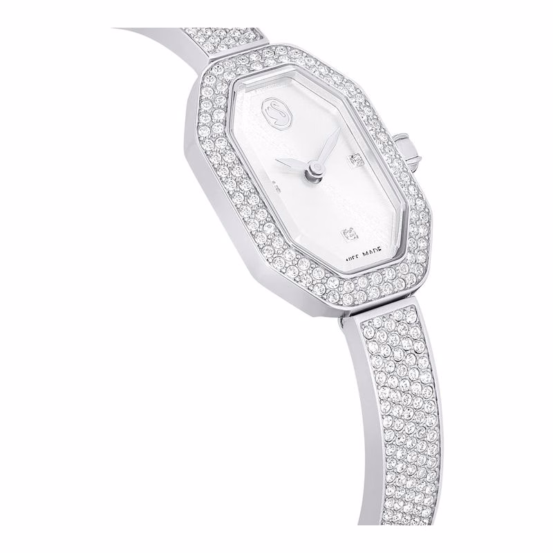 Dextera Armbandsur, Tillverkad I Schweiz, Metallarmband, SilverfäRgad, Rostfritt StåL