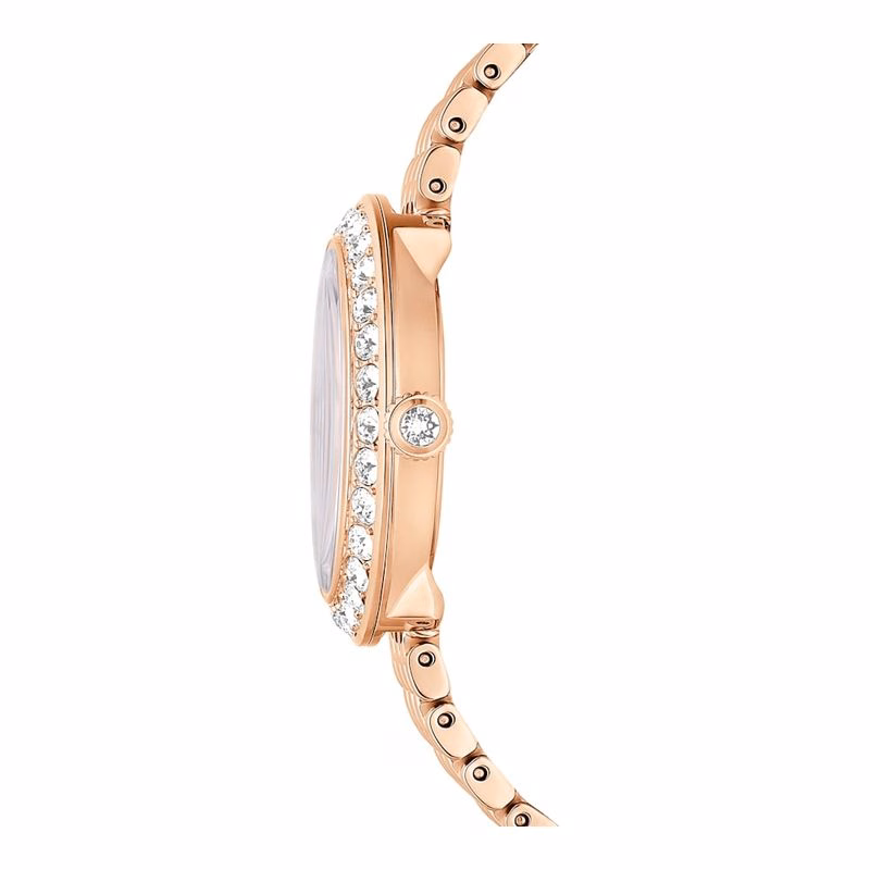 Certa-Klocka, Tillverkad I Schweiz, Metallarmband, RoséGuldton, RoséGuldtonad Finish