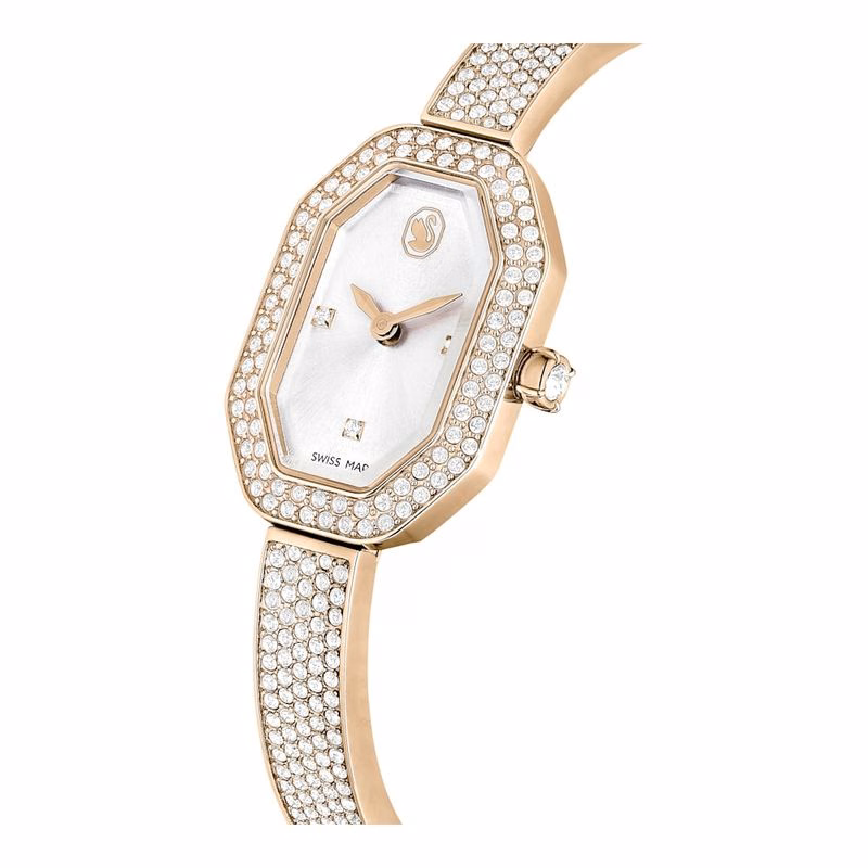 Dextera Armbandsur, Tillverkad I Schweiz, Metallarmband, GuldfäRgad, ChampagnefäRgad GuldfäRgad Finish