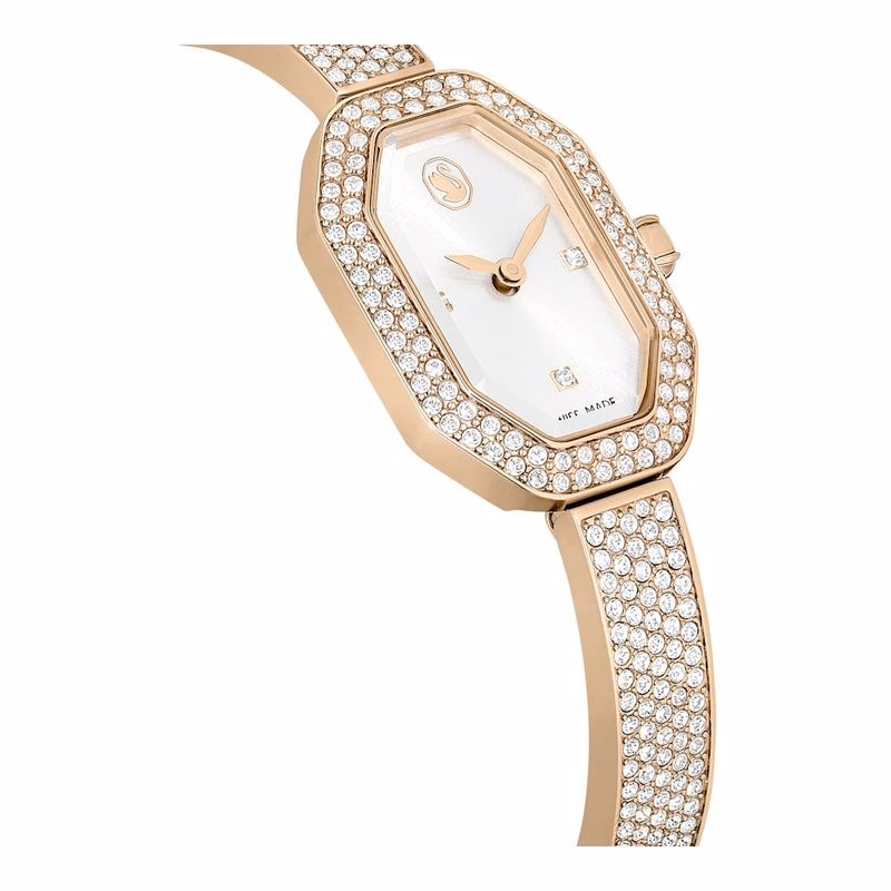 Dextera Armbandsur, Tillverkad I Schweiz, Metallarmband, GuldfäRgad, ChampagnefäRgad GuldfäRgad Finish
