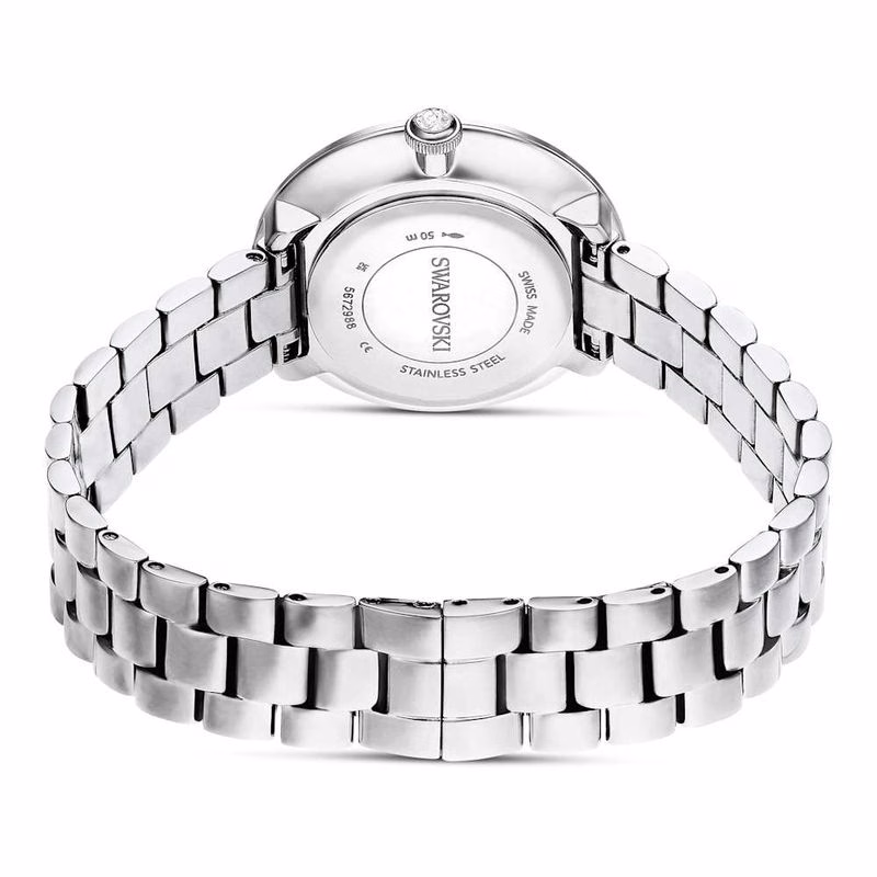 Certa-Klocka, Tillverkad I Schweiz, Metallarmband, SilverfäRgad, Rostfritt StåL