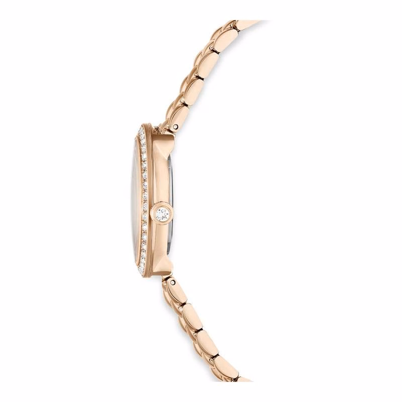 Certa-Klocka, Tillverkad I Schweiz, Metallarmband, GuldfäRgad, ChampagnefäRgad GuldfäRgad Finish
