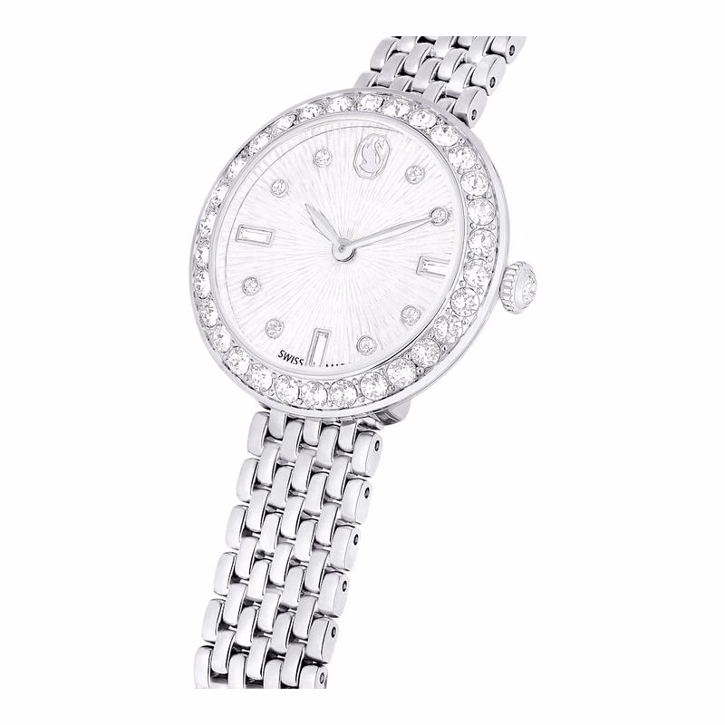 Certa-Klocka, Tillverkad I Schweiz, Metallarmband, SilverfäRgad, Rostfritt StåL