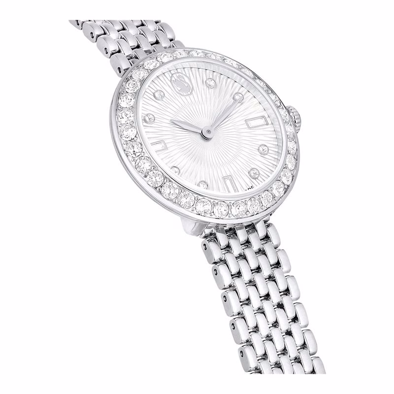 Certa-Klocka, Tillverkad I Schweiz, Metallarmband, SilverfäRgad, Rostfritt StåL