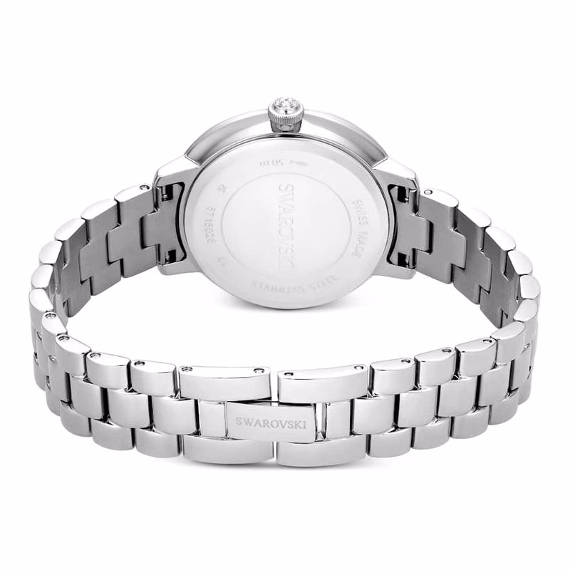 Klocka, Schweizisktillverkad, Metallarmband, SilverfäRgad, Rostfritt StåL