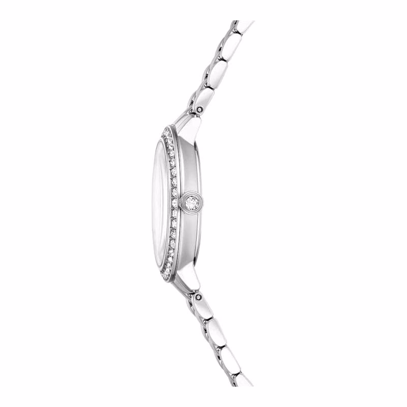 Klocka, Schweizisktillverkad, Metallarmband, SilverfäRgad, Rostfritt StåL
