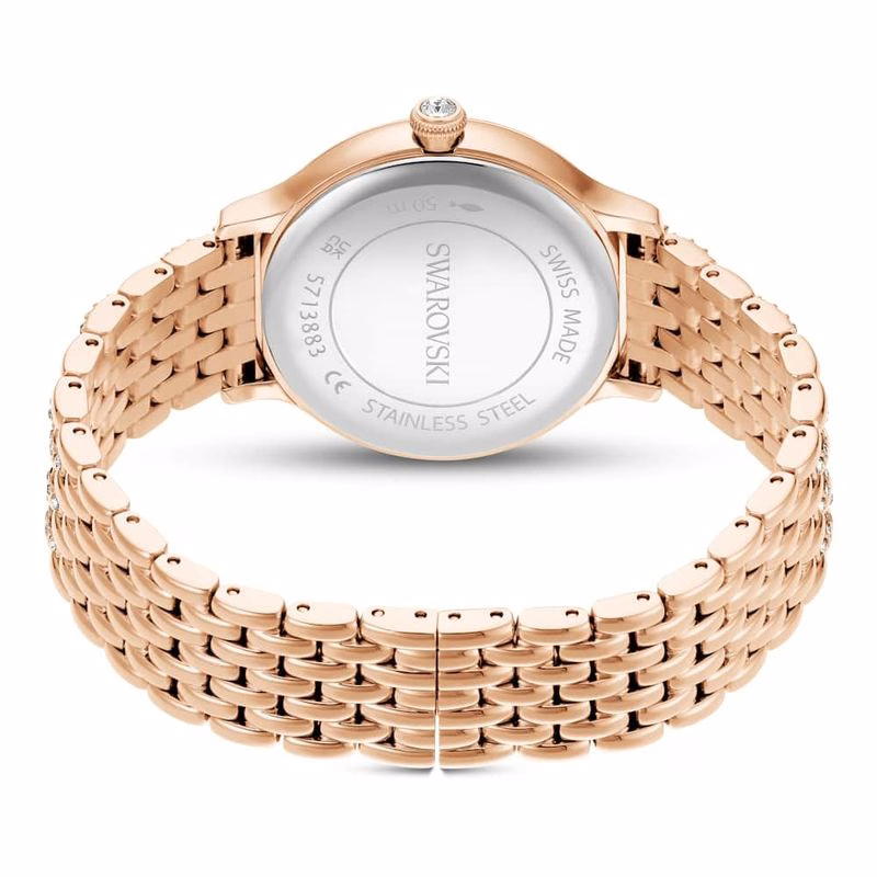 Imber-Klocka, Tillverkad I Schweiz, Metallarmband, RoséGuldton, RoséGuldtonad Finish