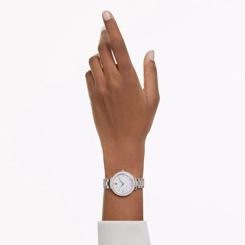 Klocka, Tillverkad I Schweiz, Metallarmband, GuldfäRgad, ChampagnefäRgad GuldfäRgad Finish