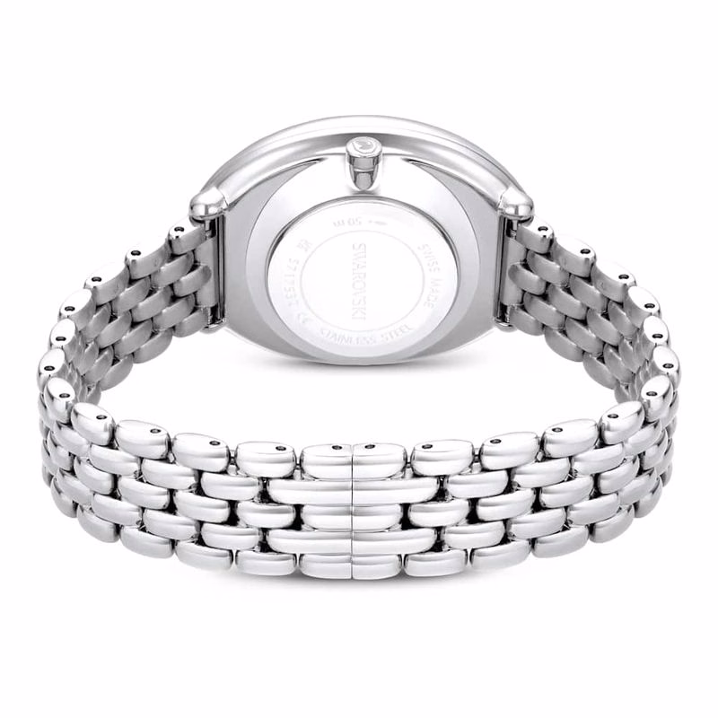 Imber-Klocka, Tillverkad I Schweiz, Metallarmband, SilverfäRgad, Rostfritt StåL