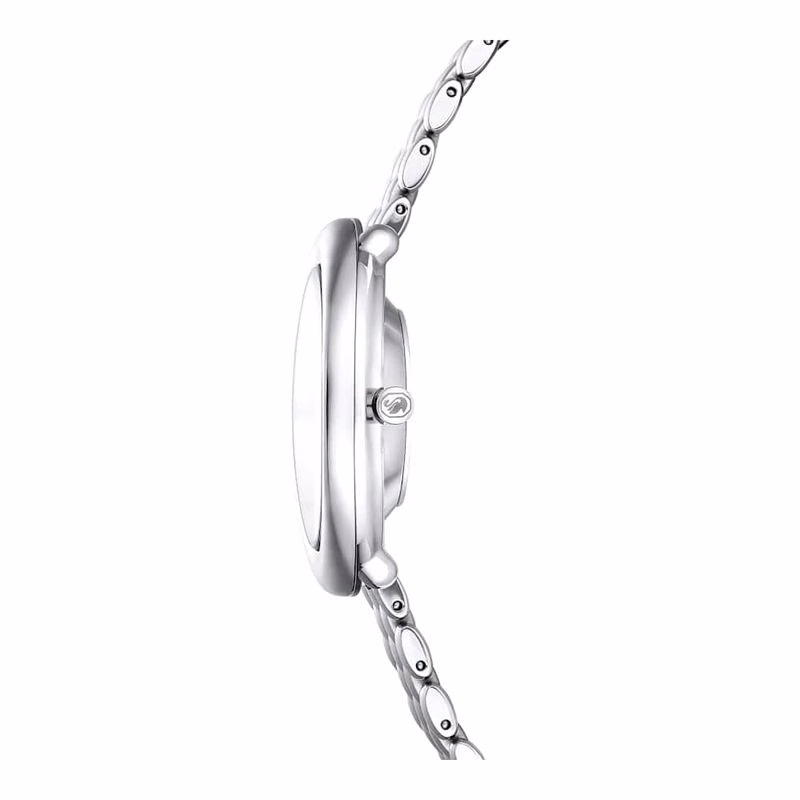 Imber-Klocka, Tillverkad I Schweiz, Metallarmband, SilverfäRgad, Rostfritt StåL
