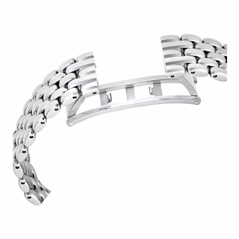 Imber-Klocka, Tillverkad I Schweiz, Metallarmband, SilverfäRgad, Rostfritt StåL