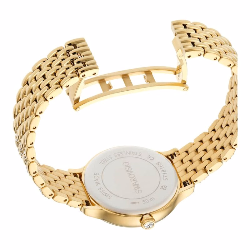 Imber-Klocka, Tillverkad I Schweiz, Metallarmband, GuldfäRgad, GuldfäRgad Finish