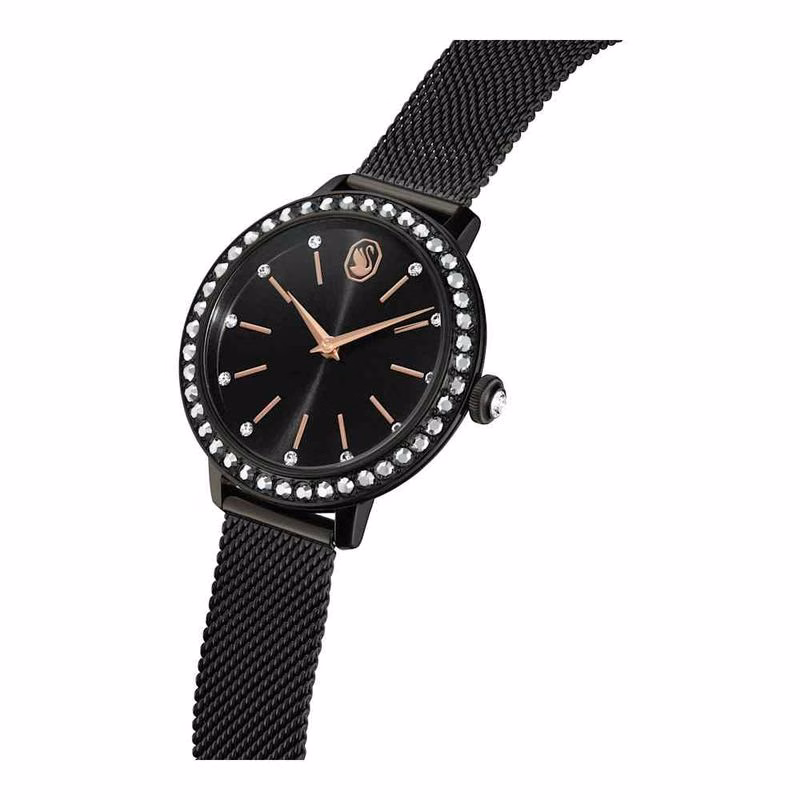 Certa-Klocka, Metallarmband, Svart, Svart Finish