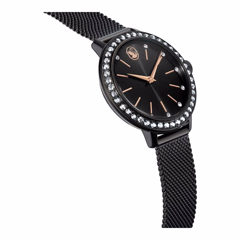 Certa-Klocka, Metallarmband, Svart, Svart Finish